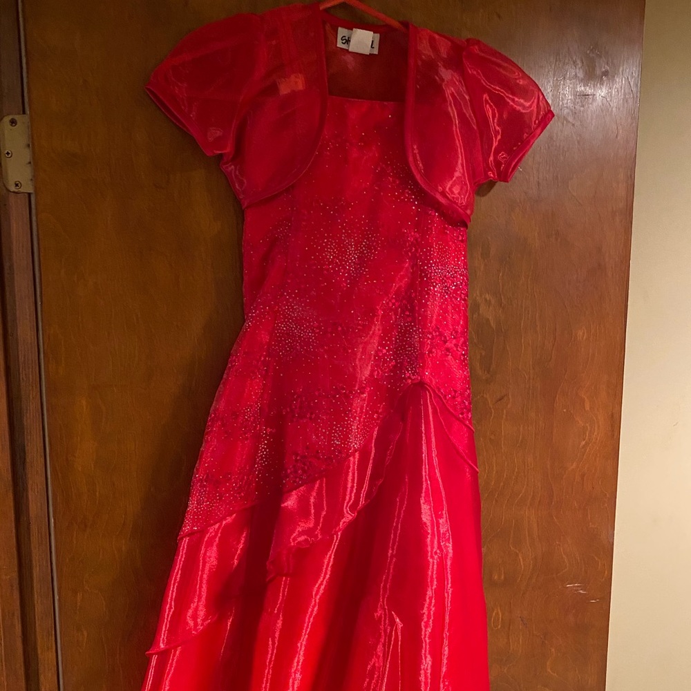 Beautiful red dress